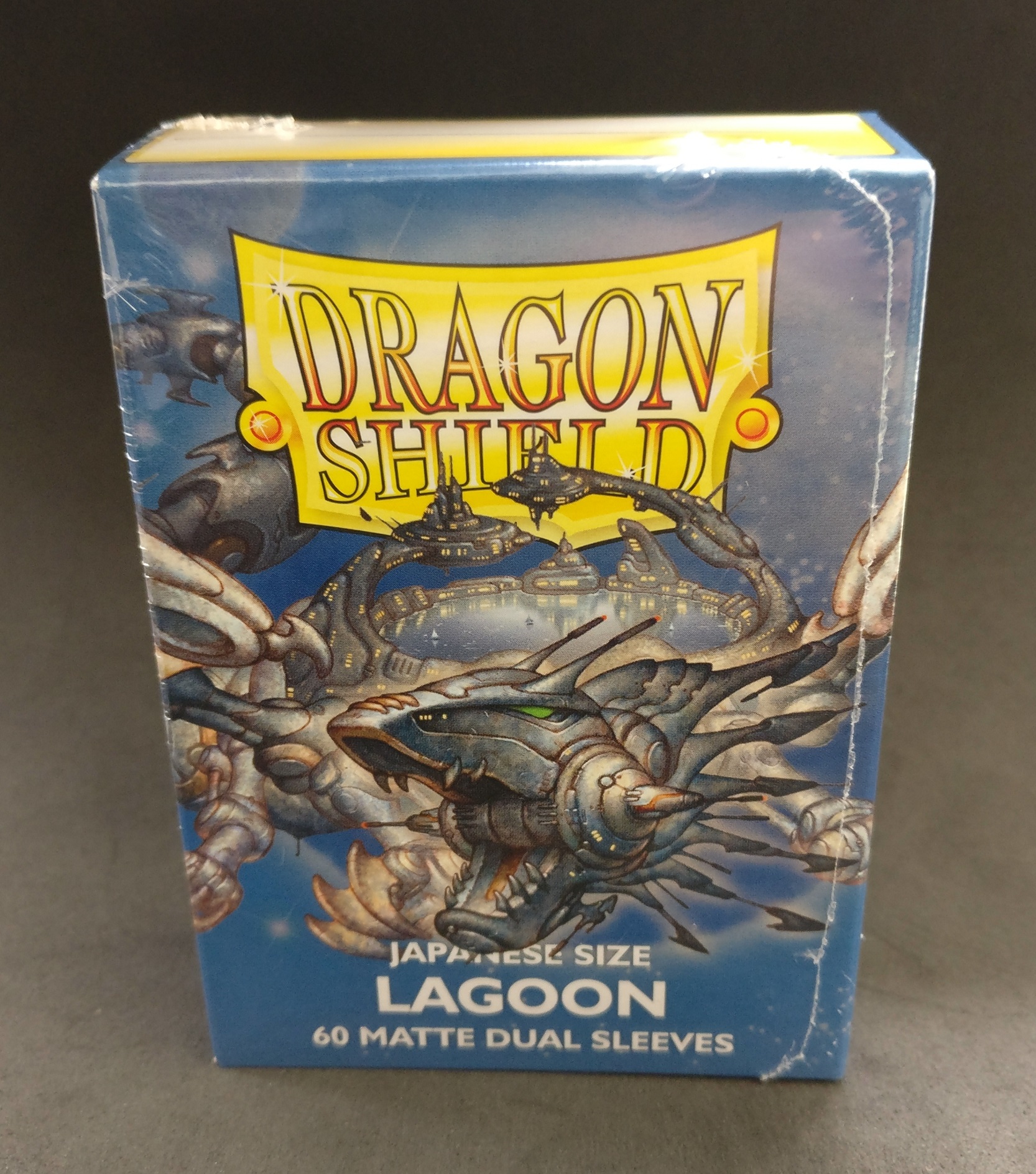 Dragon Shield 60 Count Japanese Size (YuGiOh) Card Sleeves - Dual Matte Lagoon